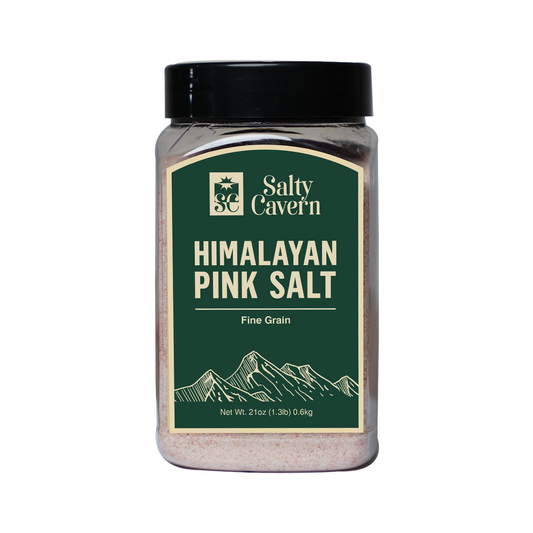 Himalayan Salt Jar 2.2lb - Premium Pink